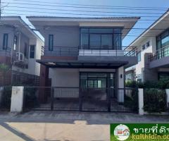 ขายบ้านแฝด  :    บ้านเปี่ยมสุข รัตนาธิเบศร์-บางบัวทอง นนทบุรี (0801532451)
