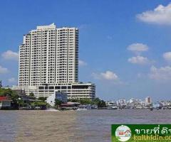 Condo for rent Baan Chao Praya 63 sq.m facing the river. Magnificent view