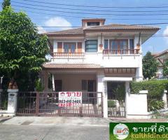 บ้านเดี่ยว 2 ชั้น 61 ตรว. หมู่บ้าน ลิฟวิ่ง นารา รังสิต คลอง 4 Living Nara Rangsit-Klong 4 พร้อมอยู่