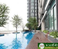 Condo for rent, Ideo Bluecove, 40 meters from BTS Wongwian Yai.